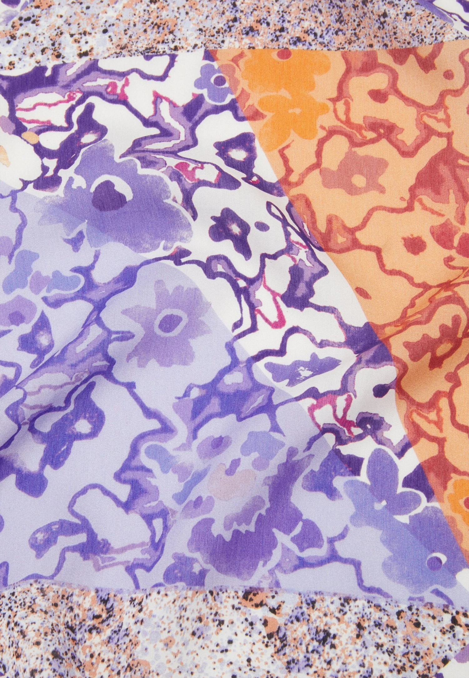 ESPRIT Printbandan - Halsdoek - Lilac 3 ESPRIT Printbandan - Halsdoek - Lilac - Afbeelding 3