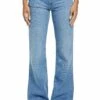 ESPRIT Retro - Flared Jeans - Blue Light Washed