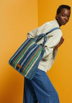 ESPRIT Aus Bast - Shopper - Multicolour