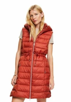 ESPRIT Recyceltlange Stepp - Bodywarmer - Rust Brown -Esprit de82ebdee06542ae9576634e59c8a6cf