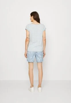 ESPRIT Stripe - T-Shirt Print - Light Blue/Lavender -Esprit e01a3a7fd22540fc8a0e8fca1b729a64