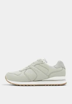 ESPRIT Material-Mix-Sneaker In - Sneakers Laag - Light Grey -Esprit e1628da1d36540a0a11d0e943d0cd060