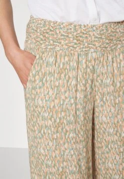 ESPRIT Printed Wideleg - Broek - Pastel Green -Esprit e4ec6e1af48f48c6b662ac13e291daa3