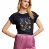 ESPRIT T-Shirt Print - Navy