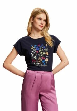 ESPRIT T-Shirt Print - Navy