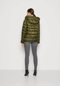 ESPRIT Ultra Light Padded Jacket - Winterjas - Dark Khaki -Esprit e8435f595fa749a2b9cc44fa3e0701a8