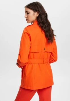 ESPRIT Halflange Jas - Orange Red -Esprit e9568642f5ff4c4ba78f37ff03247a81