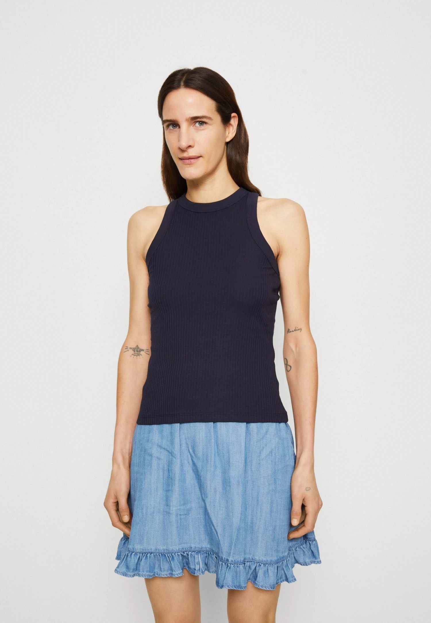 Edc By Esprit Tank - Top - Navy 1 Edc By Esprit Tank - Top - Navy