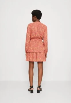 Edc By Esprit Cve Mini- Jurk - Coral Orange -Esprit ea6f793b0c234fc88c43756c2952b4b6