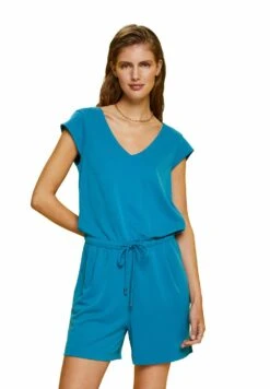 ESPRIT Overalls- Jumpsuit - Dark Turquoise