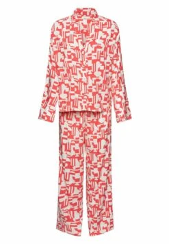 ESPRIT Mit Print - Pyjama - Coral -Esprit ed0ea5dfe5214cdb831de50b7ed53dee