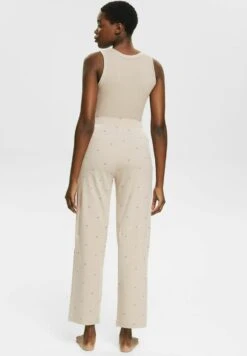 ESPRIT Mit Print - Pyjamabroek - Light Taupe -Esprit edb505e8aeb644a0ab2dab2d1a535128
