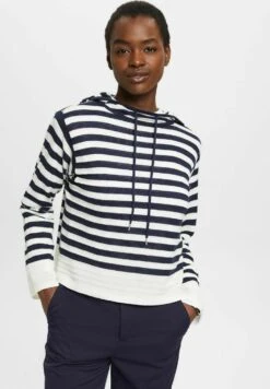 ESPRIT Gestreifter - Trui - Navy