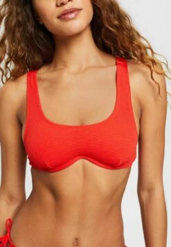 ESPRIT Beach With Wire - Bikinitop - Red
