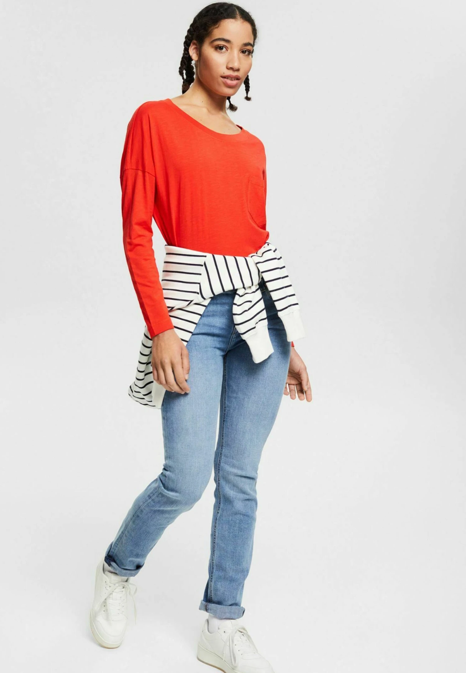 ESPRIT Medium - Straight Leg Jeans - Blue Light Washed 5 ESPRIT Medium - Straight Leg Jeans - Blue Light Washed - Afbeelding 5