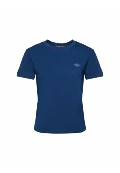ESPRIT Mit Logo Stickerei - T-Shirt Basic - Ink -Esprit effa6811c203422da6ed8187f8b18037
