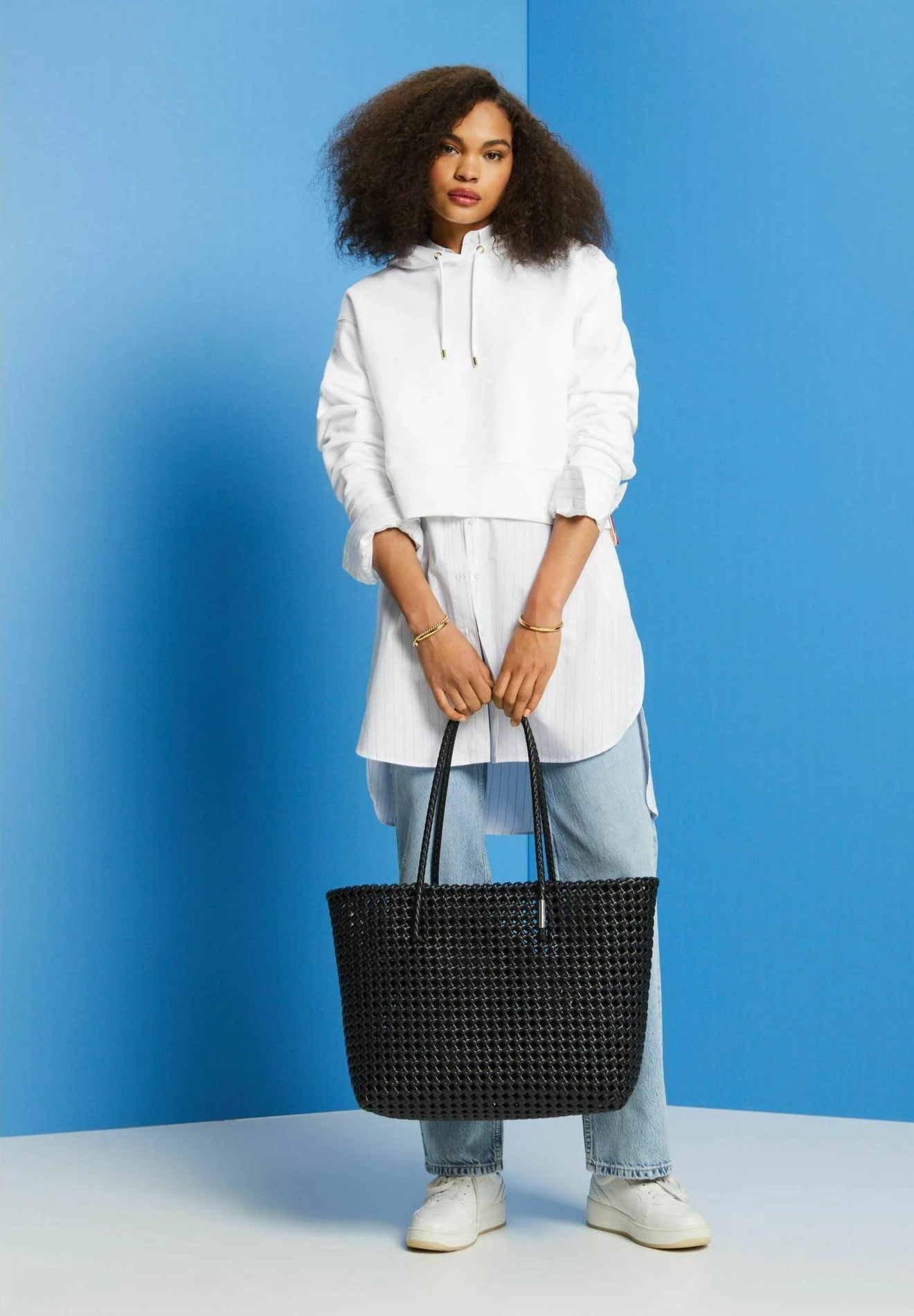 ESPRIT Hoodie - White 3 ESPRIT Hoodie - White - Afbeelding 3