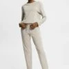 ESPRIT Set Seasonal Print Cocve Pj Allls - Pyjama - Light Taupe