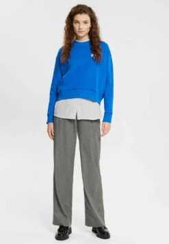 ESPRIT Mit-Logo - Sweater - Blue 11 ESPRIT Mit-Logo - Sweater - Blue -Esprit f5d64a99ac554a8b945e996a2de3de62