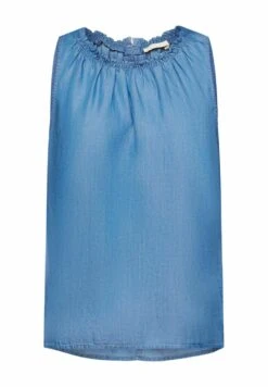 Edc By Esprit Ärmellose I Mit Rüschen - Blouse - Blue Medium Wash 15 Edc By Esprit Ärmellose I Mit Rüschen - Blouse - Blue Medium Wash -Esprit f70402ef4bee4256a05996a7533f2abc