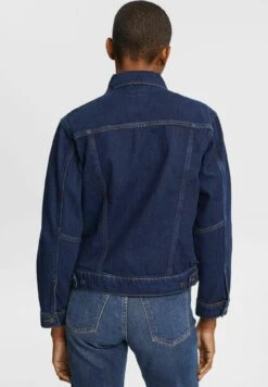 ESPRIT Spijkerjas - Blue Dark Washed -Esprit f9bf57d6492b4c2290100780f91532d7