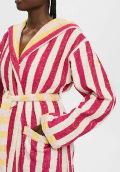 ESPRIT Gestreifter Unisex - Badjas - Cranberry 10 ESPRIT Gestreifter Unisex - Badjas - Cranberry -Esprit fde1d7ad66e74778926d20c23d5e6f1a