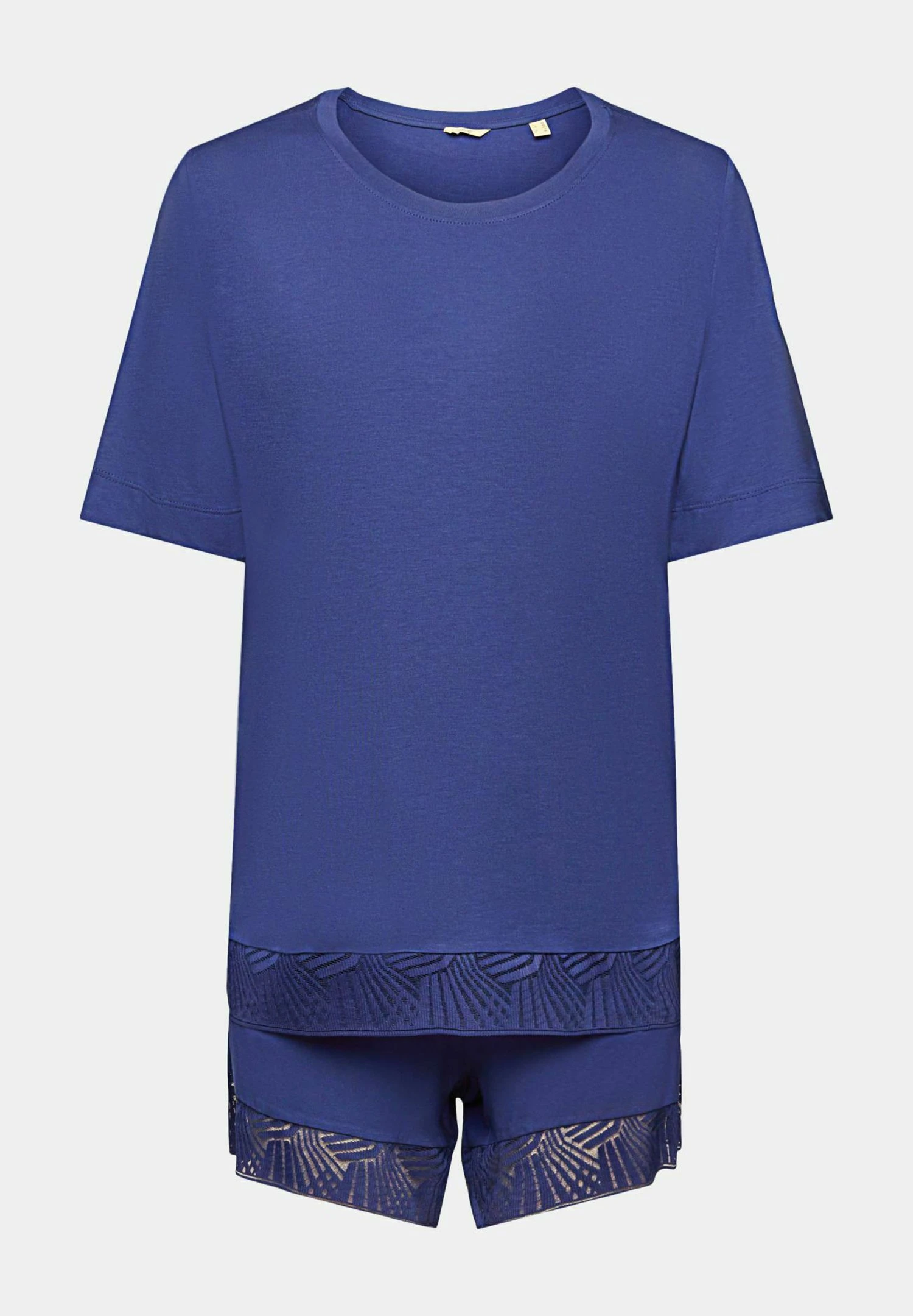 ESPRIT Set Mit Spitzenbesatz - Pyjama - Dark Blue 7 ESPRIT Set Mit Spitzenbesatz - Pyjama - Dark Blue - Afbeelding 7