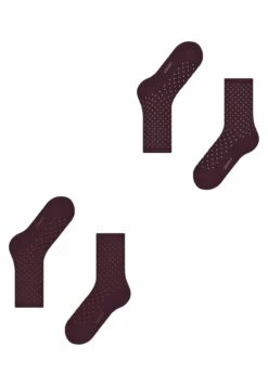 ESPRIT Fine Dot 2-Pack - Sokken - Claret